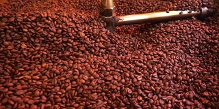 烘培咖啡机和咖啡豆