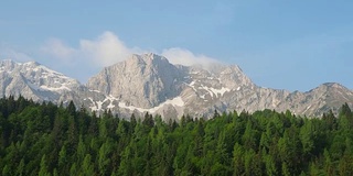 欧罗比阿尔卑斯山的风景。Valcanale区域。意大利阿尔卑斯山