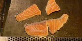 烤鲑鱼烹饪