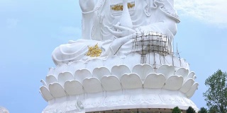 泰国清莱怀Pla宫观世音菩萨或观世音像。