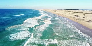 澳大利亚斯托克顿海滩上的沙丘