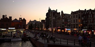 日落前的阿姆斯特丹