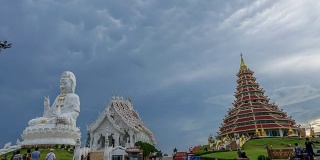 时间流逝:泰国清莱的怀解放军佛寺