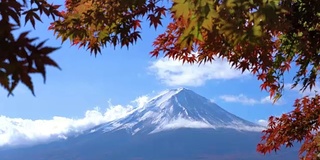 富士山秋色，日本