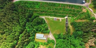 苏玛瓦国家公园乌拉瓦河上的尼尔斯科供水水库。西波西米亚的饮用水来源。捷克共和国，中欧。