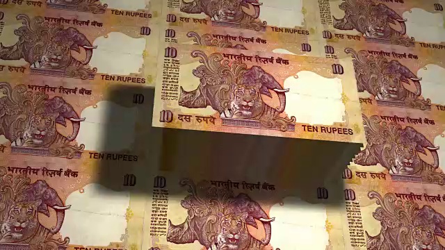 10卢比，印度的纸币
