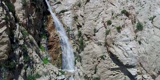 大瀑布鸟瞰图，南加州