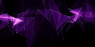 抽象紫色多边形网