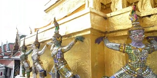 泰国曼谷大皇宫的巨人们