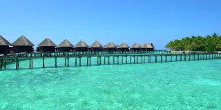4K马尔代夫海滩度假-暑假