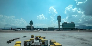 4K延时-香港机场