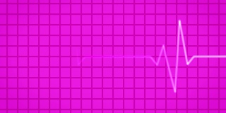 心电图(EKG或ECG)环粉红色