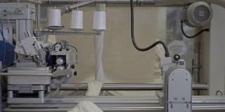 布料制造工艺。纺织工业
