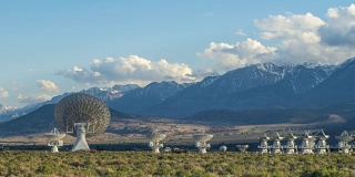 加利福尼亚的欧文斯天文台，时间流逝