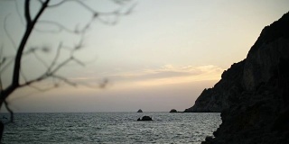 日落时的科孚岛
