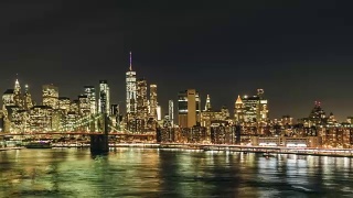 美国纽约，曼哈顿市中心视频素材模板下载