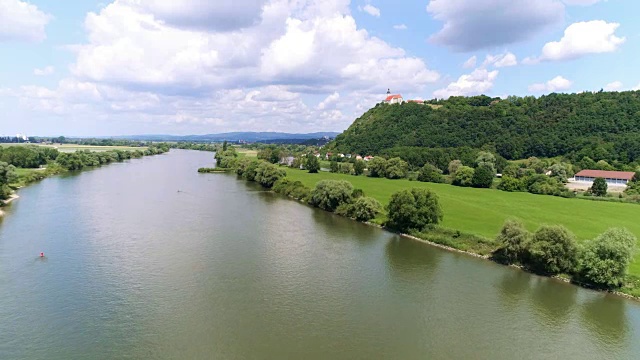 下巴伐利亚多瑙河流域的伯根伯格