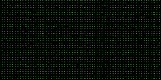 屏幕上的编程代码串，绿色抽象背景，区块链