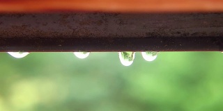 框窗和水滴
