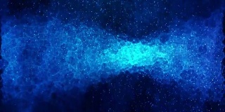 粒子蓝色抽象光形式