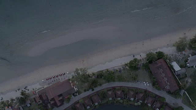 Klong Prao海滩鸟瞰图