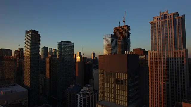 Aerial of Downtown Toronto Skyline
