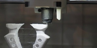 3D打印对象在工作