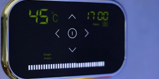 触摸wi-fi智能家居恒温器，触摸屏彩色显示