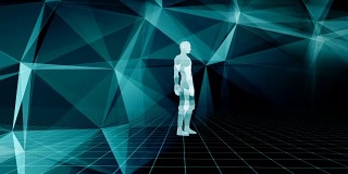 人工智能数字机器人大脑深度学习计算机机器
