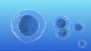 人类胚胎干细胞分子生物化学研究技术3D渲染视频素材模板下载