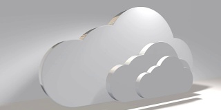 云计算物联网在线存储技术3D动画