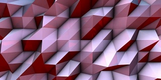 低多边形现代三角形3d渲染抽象背景动画