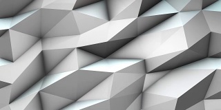 低多边形现代三角形3d渲染抽象背景动画