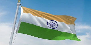 4k印的印度国旗