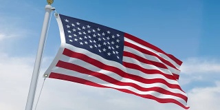 美利坚合众国国旗刻有4k