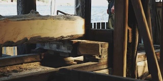 塔斯马尼亚岛历史悠久的休恩松锯木厂