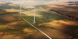 爱荷华州的风力涡轮机
