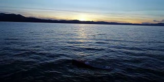 太浩湖上的空皮划艇没有比这更好的了