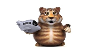 有趣的猫- 3D动画