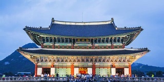 图为韩国首尔景福宫的照片
