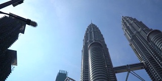 马来西亚吉隆坡的双子塔