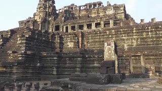 柬埔寨暹粒吴哥窟的庙宇视频素材模板下载