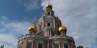 俄罗斯。莫斯科。菲利的圣母代祷教堂。