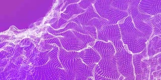 抽象曲线波片运动背景环紫色