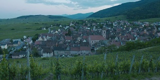 TL-Sunset Riquewihr Vintage Village Colmar法国