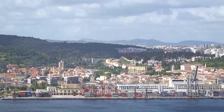 葡萄牙里斯本的大工业海港