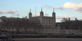 伦敦塔的正式名称是女王陛下的皇宫和堡垒，是一座历史悠久的城堡，位于伦敦市中心泰晤士河北岸