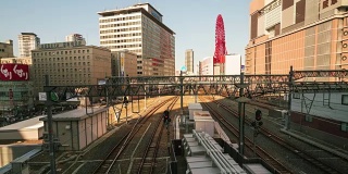 日本大阪铁路的4k时间间隔