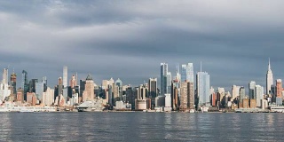 白天的曼哈顿全景图