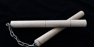 日本文化中的双节棍，防卫艺术和双节棍，手工特制的双节棍，